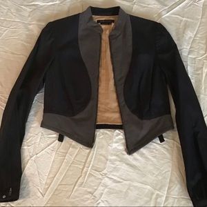 Bcbgmaxazria cropped military jacket.